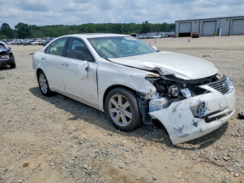 2007 Lexus ES VIN JTHBJ46G872120112 COPART salvage auction — FRONT END, AR - CERT OF TITLE-SALVAGE, sold $850 on 2026-07-27 (photo 4)