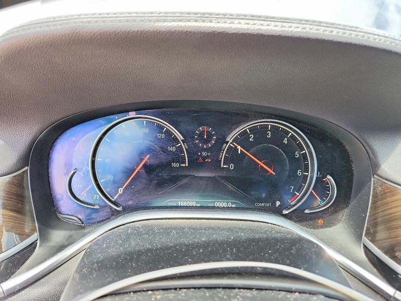 2018 BMW 7er VIN WBA7E2C57JG741481 COPART salvage auction — MINOR DENT/SCRATCHES, Tx - Certificate Of Title, sold $4,350 on 2026-07-28 (photo 9)
