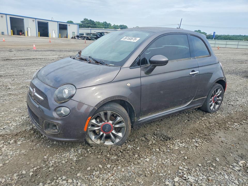 2017 Fiat 500 VIN 3C3CFFKR5HT598485 COPART salvage auction — MECHANICAL, AR - CERTIFICATE OF TITLE, sold $80 on 2026-08-12 (photo 1)