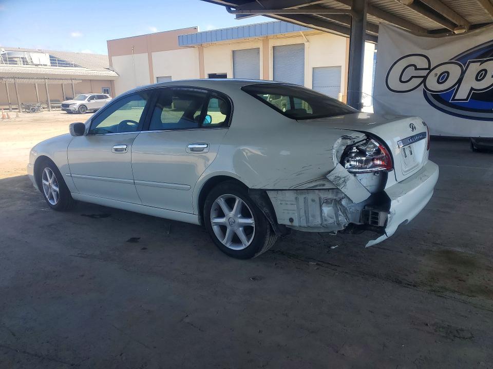 2003 Infiniti Q45 VIN JNKBF01A03M101470 COPART salvage auction — REAR END, Ca - Salvage Certificate, sold $325 on 2026-07-14 (photo 2)