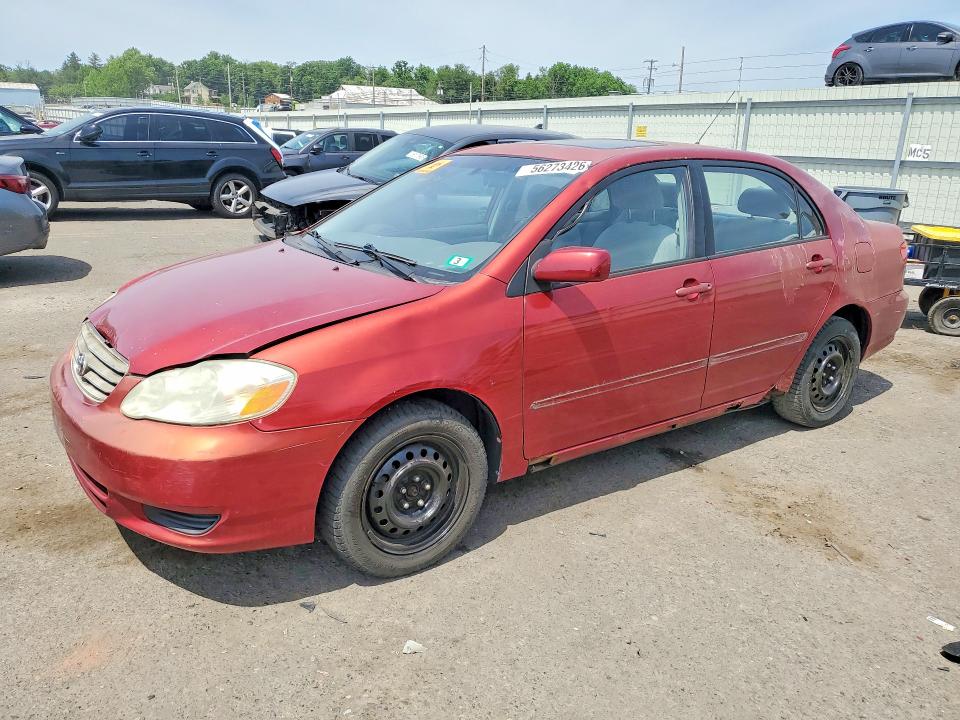 2003 Toyota Corolla VIN 2T1BR32E33C119583 — COPART salvage auction photo