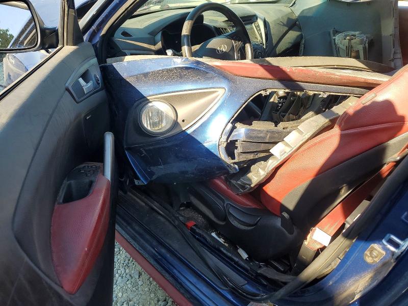 2016 Hyundai Veloster VIN KMHTC6AE5GU282846 COPART salvage auction — FRONT END, Nc - Salvage Certificate Of Title, sold $175 on 2026-07-23 (photo 8)