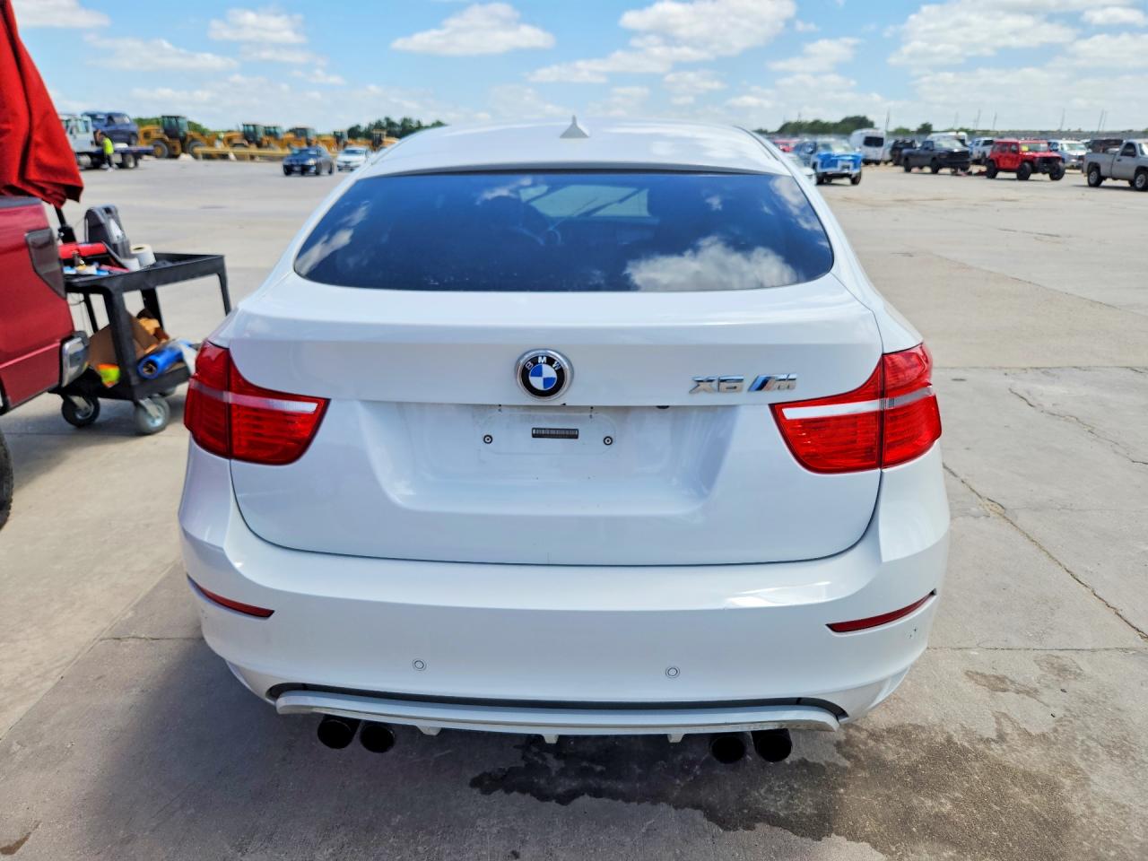 2010 BMW X6 VIN 5YMGZ0C50ALK13081 COPART salvage auction — Side, TX - CERTIFICATE OF TITLE, sold $5,100 on 2026-07-02 (photo 6)