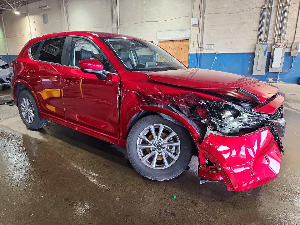 2025 Mazda Cx-5 VIN JM3KFBBLXS0634484 COPART salvage auction — FRONT END, FL - CERT OF TITLE SLVG REBUILDABLE, sold $6,700 on 2026-08-03 (photo 4)