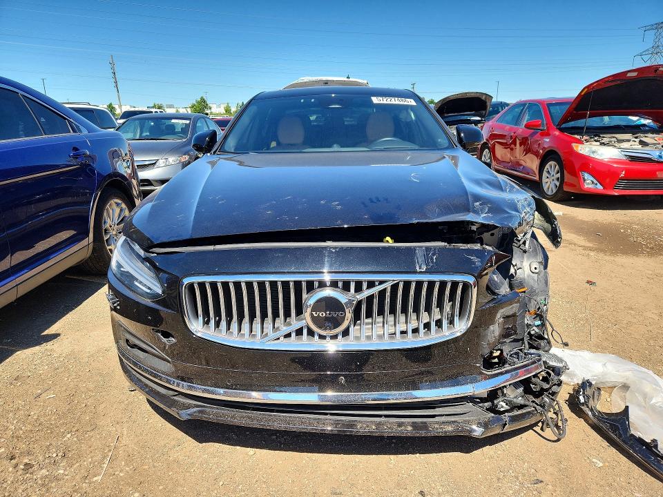2022 Volvo S90 VIN LVY062MLXNP250223 COPART salvage auction — FRONT END, Il - Salvage Certificate, sold $7,000 on 2026-07-30 (photo 5)