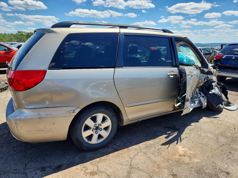 2006 Toyota Sienna VIN 5TDZA23C46S506734 COPART salvage auction — FRONT END, PA - CERTIFICATE OF SALVAGE, sold $175 on 2026-07-21 (photo 3)