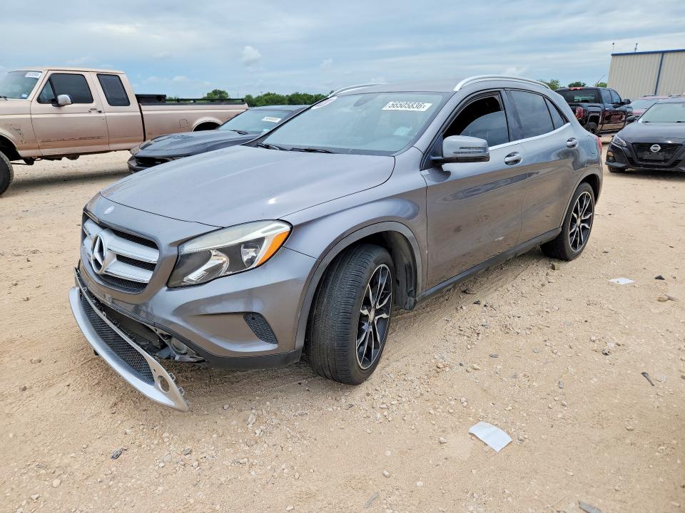 2016 Mercedes-benz VIN WDCTG4EB1GJ221325 COPART salvage auction — FRONT END, Tx - Certificate Of Title, sold $2,200 on 2026-07-14 (photo 1)