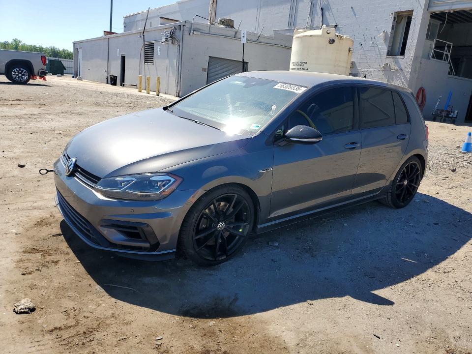 2019 Volkswagen Golf VIN WVWVA7AU0KW178066 — COPART salvage auction photo