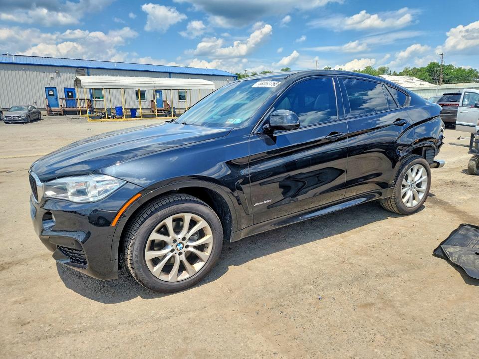 2018 BMW X6 VIN 5UXKU2C53J0X49259 COPART salvage auction — REAR END, PA - CERTIFICATE OF SALVAGE, sold $3,200 on 2026-07-24 (photo 1)