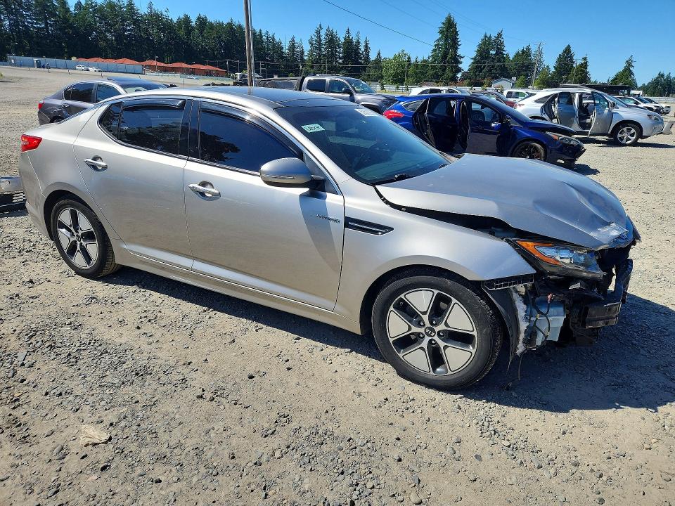 2013 Kia Optima VIN KNAGM4AD3D5057049 COPART salvage auction — FRONT END, WA - BILL OF SALE, sold $450 on 2026-07-31 (photo 6)