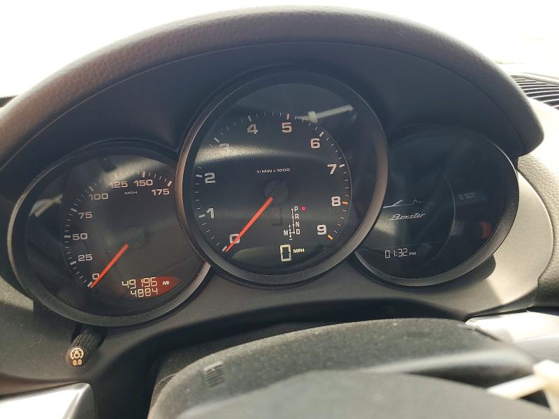 2013 Porsche VIN WP0CA2A8XDS114088 COPART salvage auction — WATER/FLOOD, FL - CERTIFICATE OF DESTRUCTION, sold $9,000 on 2026-07-22 (photo 9)