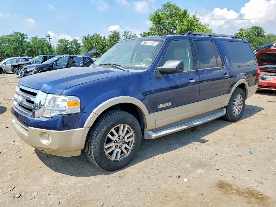 2008 Ford Expedition VIN 1FMFK17518LA45742 — COPART salvage auction photo
