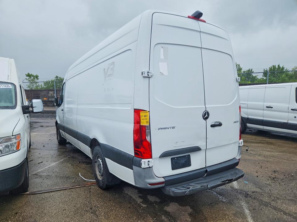 2021 Mercedes-benz Sprinter VIN W1Y40CHY1MT059569 COPART salvage auction — MINOR DENT/SCRATCHES, Wv - Certificate Of Title, sold $8,100 on 2026-07-29 (photo 2)