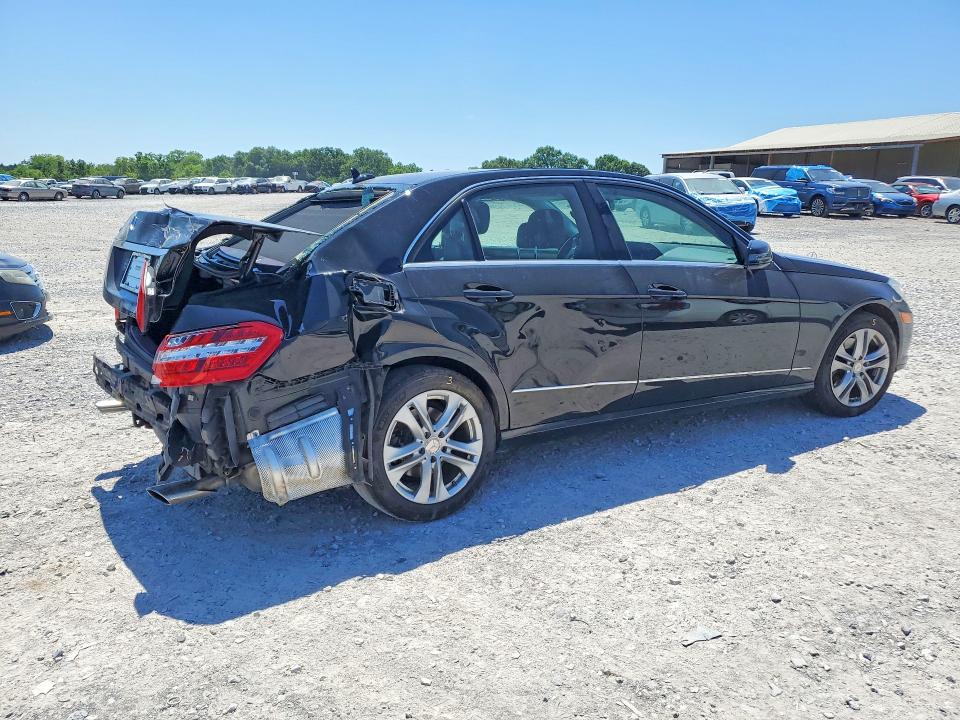 2011 Mercedes-benz E-klasse VIN WDDHF5GB8BA346581 COPART salvage auction — REAR END, Tn - Salvage Certificate, sold $900 on 2026-07-16 (photo 3)