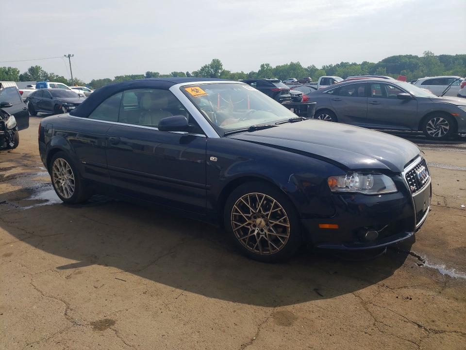 2009 Audi A4 VIN WAUDF48H89K005804 COPART salvage auction — SIDE, CT - CERT OF TITLE-SALVAGE, sold $450 on 2026-07-10 (photo 4)