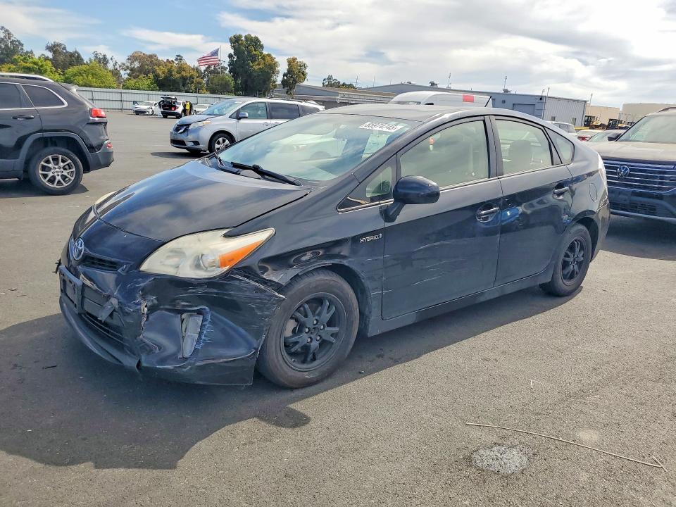 2012 Toyota Prius VIN JTDKN3DU0C5514088 COPART salvage auction — FRONT END, Ca - Salvage Certificate, sold $1,200 on 2026-07-13 (photo 1)