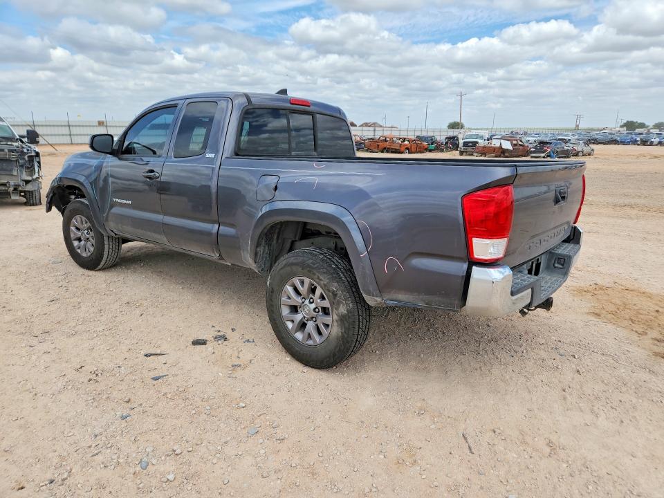 2016 Toyota Tacoma VIN 5TFRX5GN0GX070391 COPART salvage auction — FRONT END, TX - SALVAGE VEHICLE TITLE (P), sold $2,100 on 2026-07-29 (photo 2)