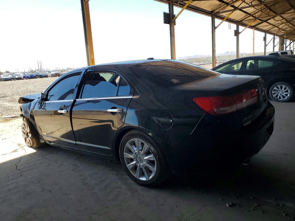 2012 Lincoln Mkz VIN 3LNDL2L36CR806662 COPART salvage auction — FRONT END, Az - Certificate Of Title, sold $500 on 2026-07-29 (photo 2)