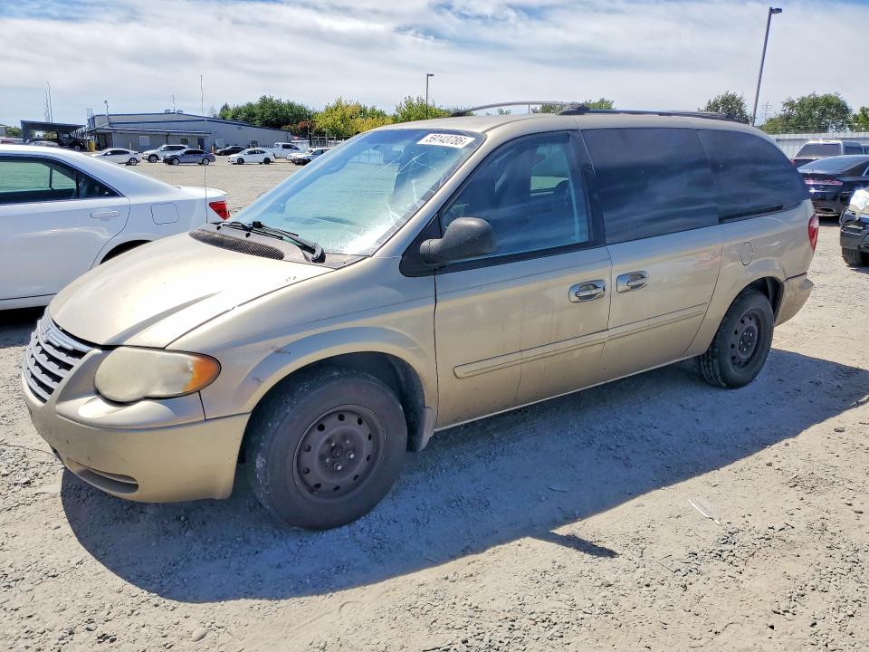 2007 Chrysler Voyager VIN 2A4GP44R47R174836 COPART salvage auction — REAR END, Ca - Salvage Certificate, sold $100 on 2026-07-09 (photo 1)