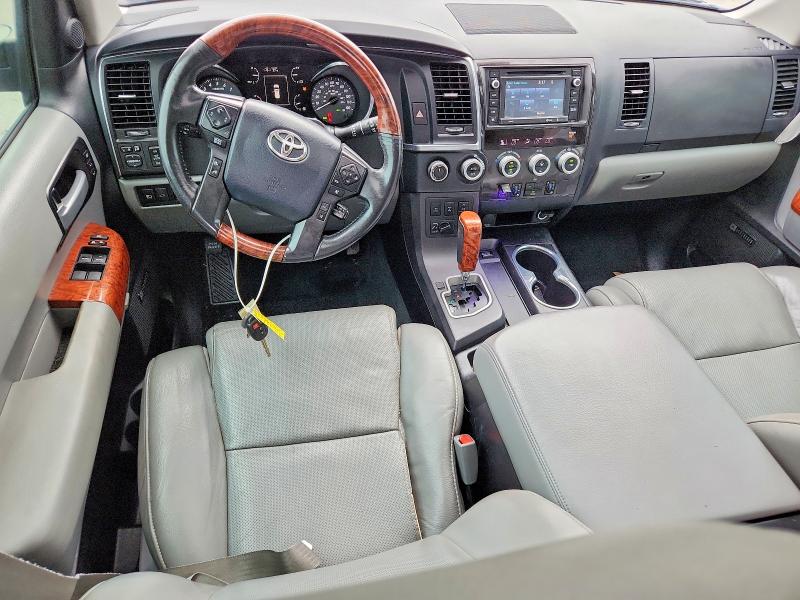 2018 Toyota VIN 5TDDY5G17JS161692 COPART salvage auction — SIDE, MS - CERT OF TITLE-SALVAGED (P), sold $10,300 on 2026-07-15 (photo 8)