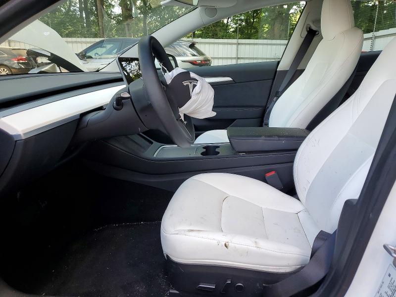 2023 Tesla VIN 5YJ3E1EA1PF552592 COPART salvage auction — FRONT END, Ga - Cert Of Title-Salvage, sold $3,750 on 2026-07-21 (photo 7)