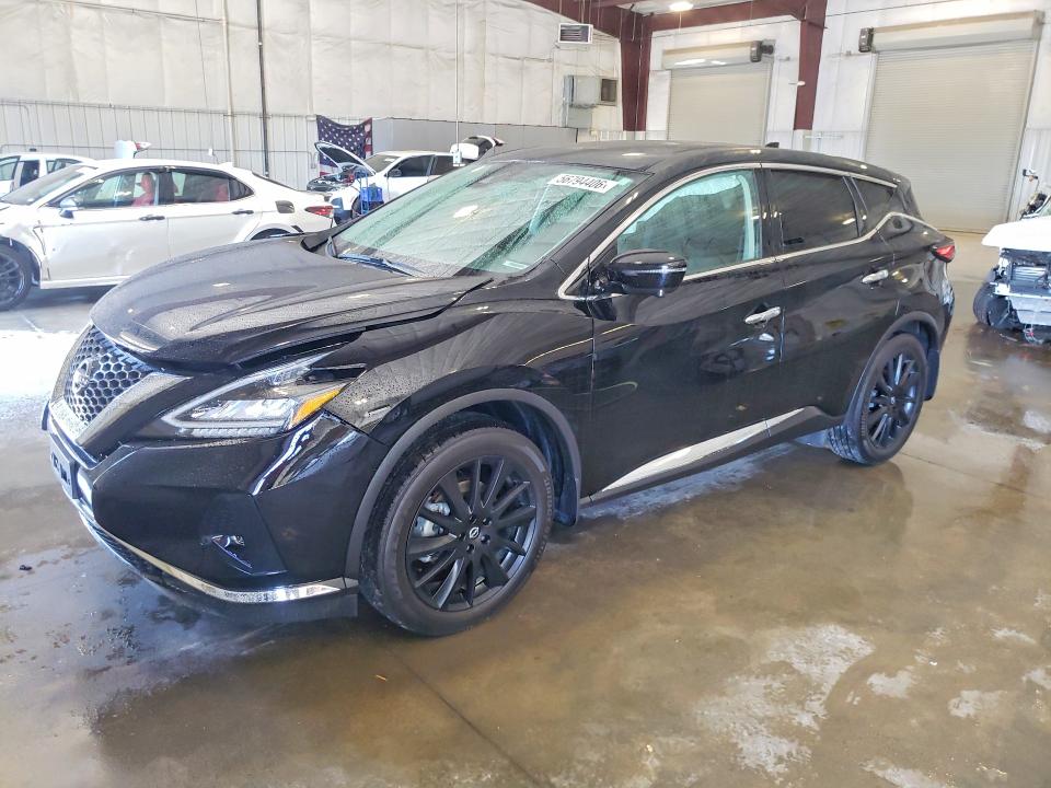 2023 Nissan Murano VIN 5N1AZ2CS4PC130029 COPART salvage auction — FRONT END, Mn - Cert Of Title-Salvage, sold $9,200 on 2026-07-27 (photo 1)
