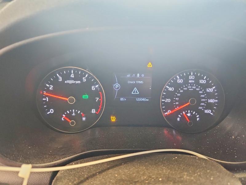 2018 Kia Sportage VIN KNDPNCAC7J7422740 COPART salvage auction — FRONT END, WV - CERTIFICATE OF TITLE, sold $3,500 on 2026-08-02 (photo 9)