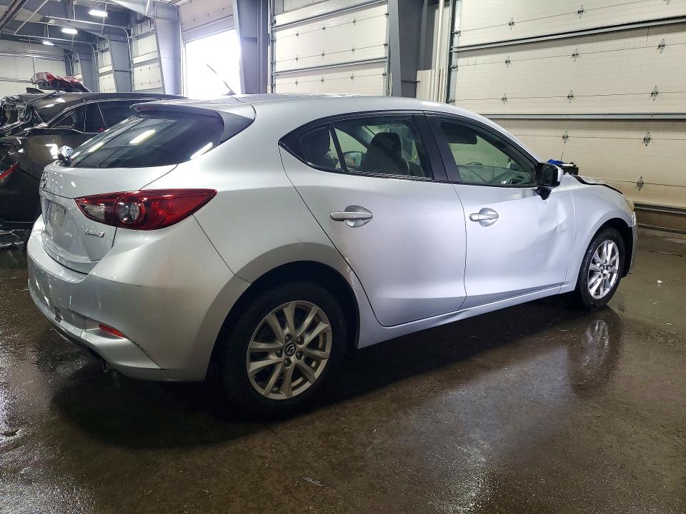 2018 Mazda 3 VIN 3MZBN1K7XJM208344 COPART salvage auction — FRONT END, Mn - Cert Of Title-Prior Salvage, sold $1,950 on 2026-07-09 (photo 3)