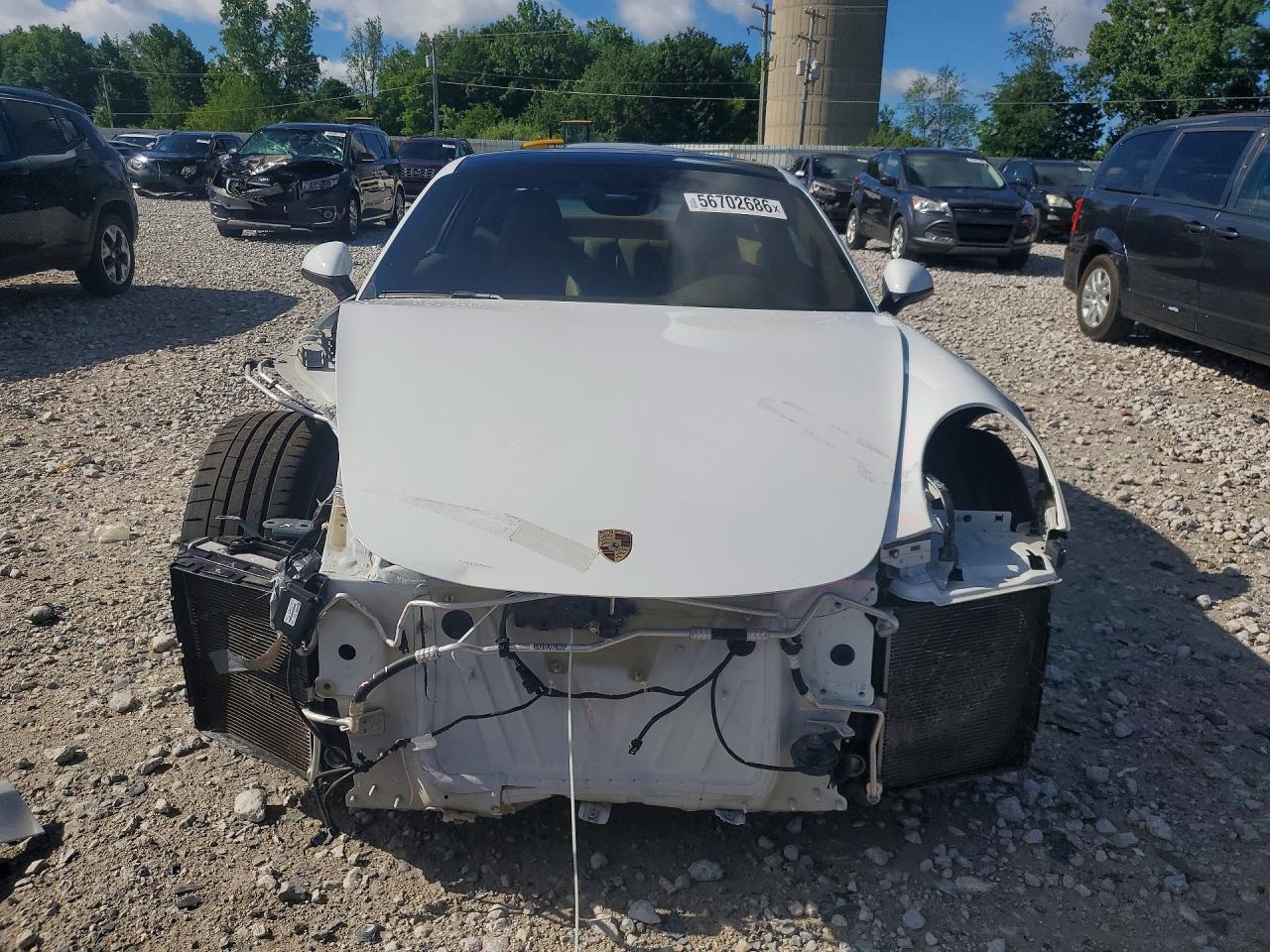 2013 Porsche 911 VIN WP0AB2A95DS122189 COPART salvage auction — Front End, MI - CERTIFICATE OF TITLE, sold $32,250 on 2026-07-02 (photo 5)