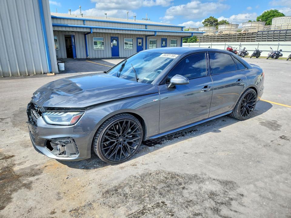 2021 Audi A4 VIN WAUEAAF40MA039588 COPART salvage auction — FRONT END, Ok - Cert Of Title-Salvage, sold $12,800 on 2026-07-22 (photo 1)