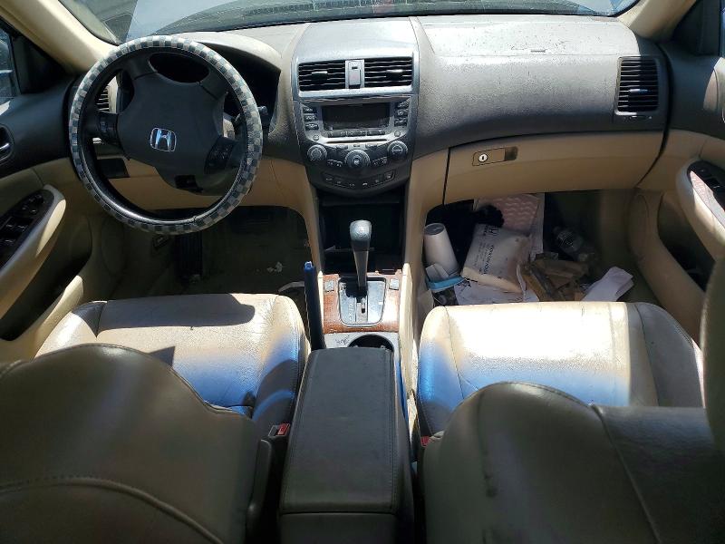 2007 Honda Accord VIN 1HGCM56857A089081 COPART salvage auction — BURN, Id - Salvage Certificate Of Title, sold $950 on 2026-07-09 (photo 8)