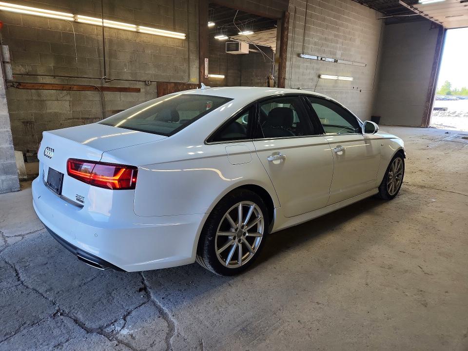 2018 Audi A6 VIN WAUG8AFC0JN029935 COPART salvage auction — FRONT END, Ny - Mv-907A Salvage Certificate, sold $6,400 on 2026-07-06 (photo 3)