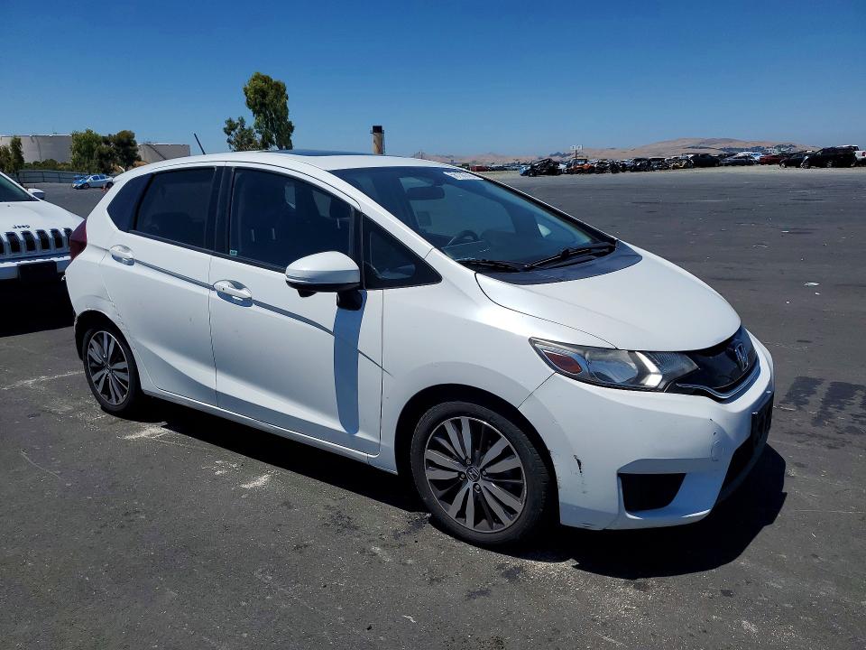 2016 Honda Fit VIN JHMGK5H71GX001438 COPART salvage auction — REAR END, Ca - Salvage Certificate, sold $3,050 on 2026-07-15 (photo 4)