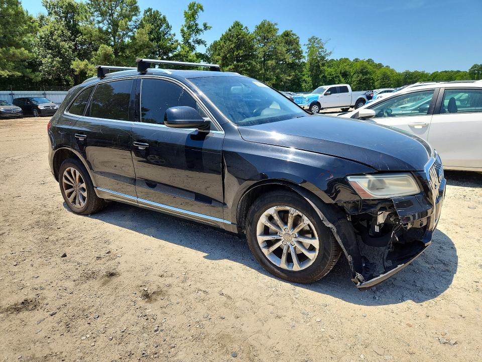 2013 Audi Q5 VIN WA1LFAFP7DA011934 COPART salvage auction — FRONT END, VA - CERT OF TITLE - SALVAGE, sold $125 on 2026-07-28 (photo 4)