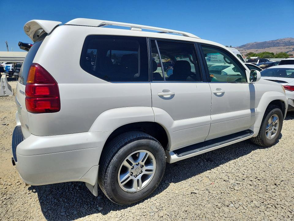 2005 Lexus Gx VIN JTJBT20X050088349 COPART salvage auction — REAR END, CA - SALVAGE CERTIFICATE, sold $5,200 on 2026-07-28 (photo 3)