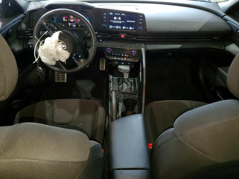 2025 Hyundai Elantra VIN KMHLM4DG3SU056960 COPART salvage auction — FRONT END, Tx - Salvage Vehicle Title, sold $3,950 on 2026-07-20 (photo 8)