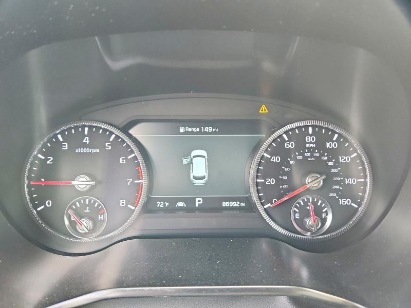 2021 Kia Telluride VIN 5XYP5DHC9MG148878 COPART salvage auction — REAR END, In - Cert Of Title-Salvage Title, sold $6,900 on 2026-07-24 (photo 9)