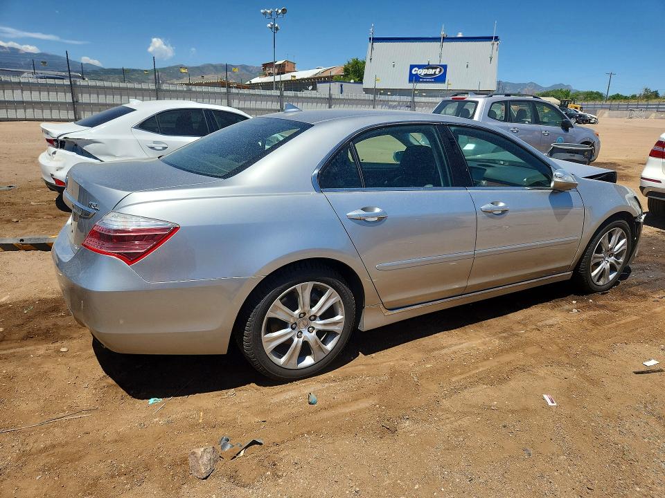2009 Acura Rl VIN JH4KB26659C002542 COPART salvage auction — FRONT END, Co - Dis/Dlr/Exp Only Clean Title, sold $275 on 2026-07-06 (photo 3)