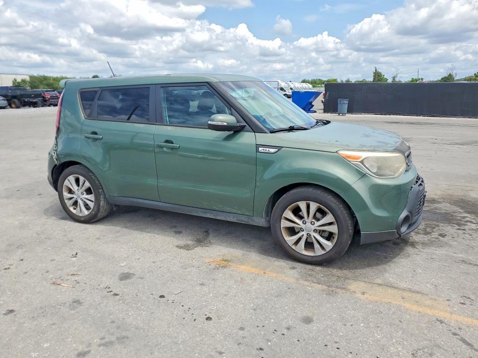 2014 Kia Soul VIN KNDJP3A50E7034286 COPART salvage auction — FRONT END, Fl - Cert Of Title Slvg Rebuildable, sold $475 on 2026-07-14 (photo 4)