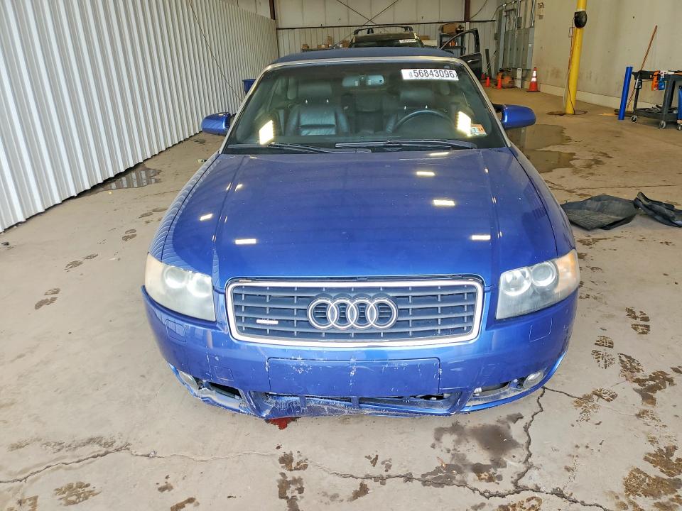 2005 Audi A4 quattro VIN WAUDT48H25K006157 COPART salvage auction — FRONT END, Pa - Certificate Of Salvage, sold $400 on 2026-07-02 (photo 5)