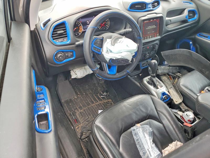 2020 Jeep Renegade VIN ZACNJAD17LPL34243 COPART salvage auction — FRONT END, GA - CERT OF TITLE-SALVAGE (P), sold $1,250 on 2026-07-27 (photo 8)