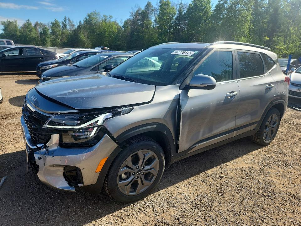 2026 Kia VIN KNDEUCAA3T7859694 COPART salvage auction — FRONT END, On - Permit Salvage, sold $9,700 on 2026-07-14 (photo 1)