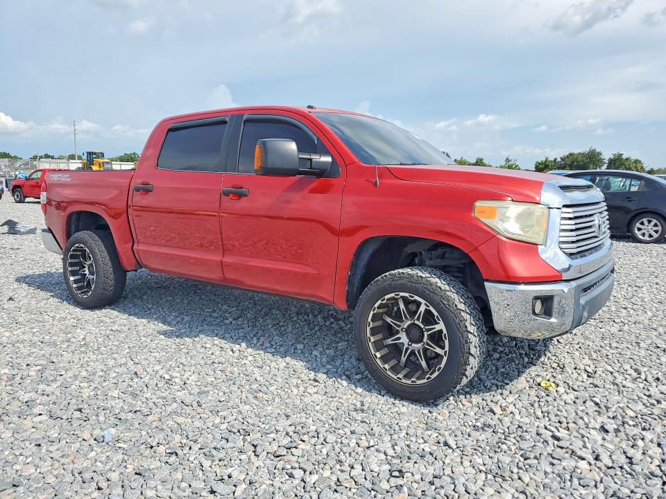 2014 Toyota Tundra VIN 5TFEY5F13EX154261 COPART salvage auction — REAR END, Fl - Cert Of Title Slvg Rebuildable, sold $2,150 on 2026-07-24 (photo 4)