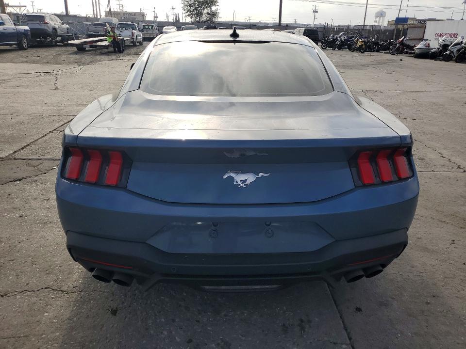 2025 Ford Mustang VIN 1FA6P8TH9S5129100 COPART salvage auction — FRONT END, Ca - Salvage Certificate, sold $16,400 on 2026-07-09 (photo 6)