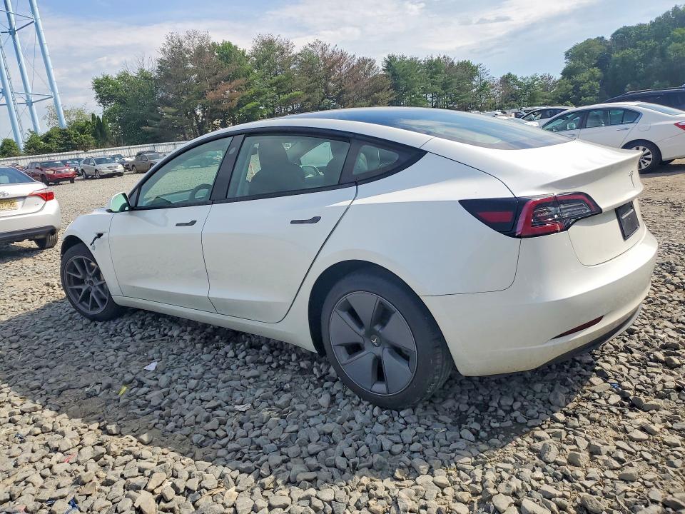 2023 Tesla Model 3 VIN 5YJ3E1EA7PF478983 COPART salvage auction — FRONT END, Nj - Cert Of Title-Salvage, sold $7,700 on 2026-07-22 (photo 2)