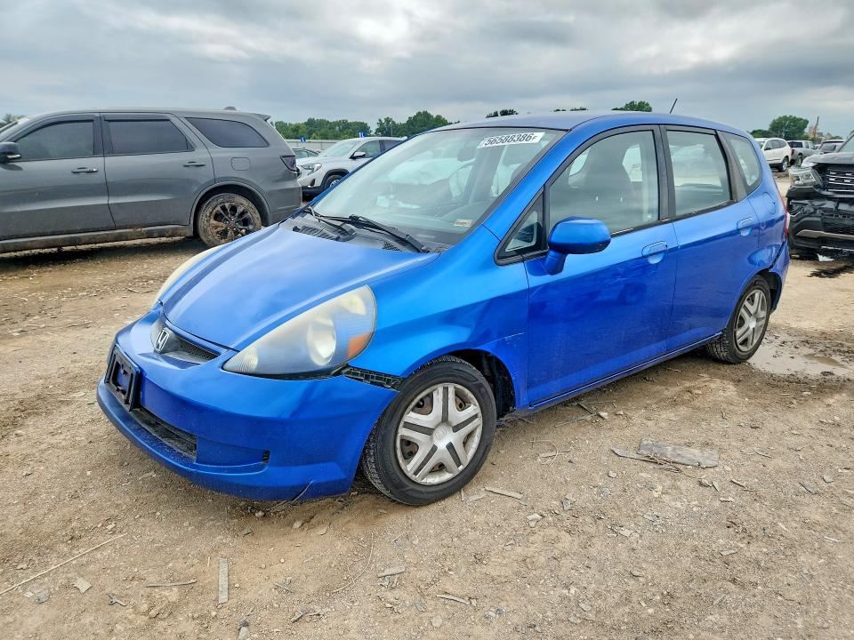 2008 Honda Fit VIN JHMGD38478S019168 COPART salvage auction — REAR END, Mo - Salvage Certificate Of Title, sold $500 on 2026-07-28 (photo 1)