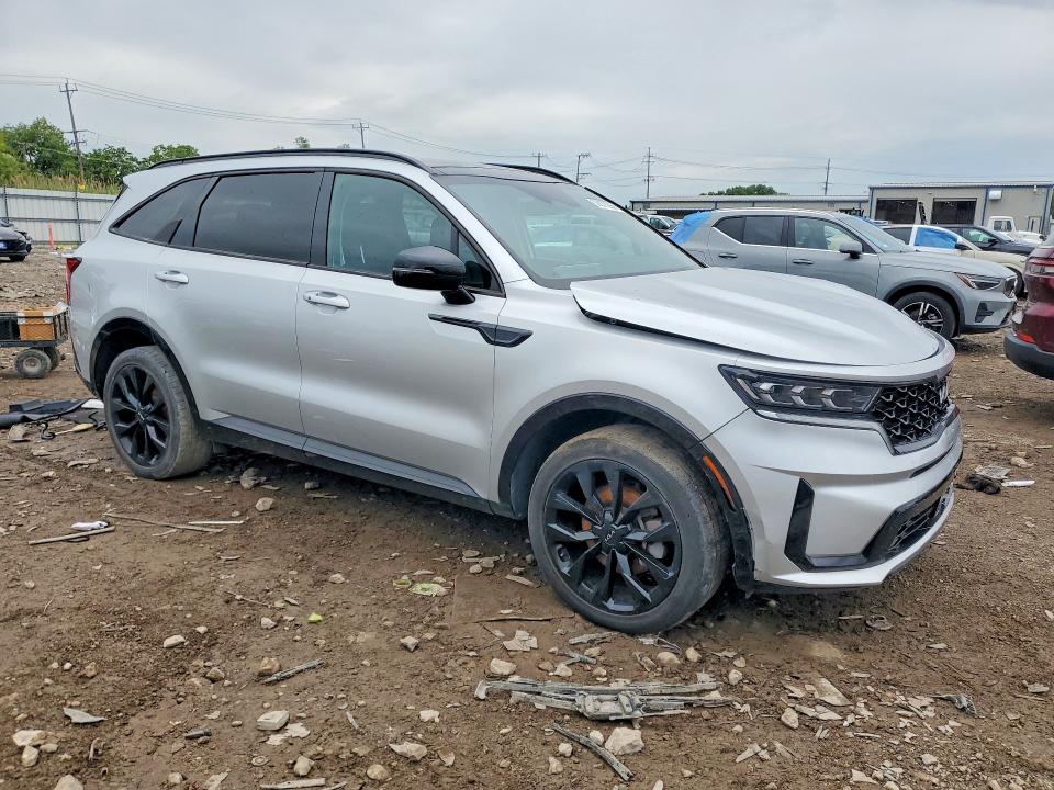 2022 Kia VIN 5XYRKDLF5NG110696 COPART salvage auction — FRONT END, Mi - Certificate Of Title, sold $12,200 on 2026-07-29 (photo 4)