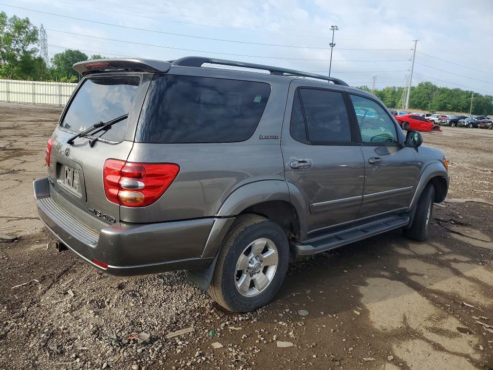 2004 Toyota Sequoia VIN 5TDBT48A24S209084 COPART salvage auction — MINOR DENT/SCRATCHES, Mi - Certificate Of Title, sold $350 on 2026-07-10 (photo 3)