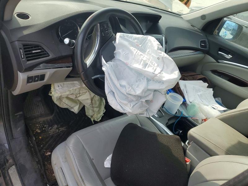 2016 Acura Mdx VIN 5FRYD3H43GB002190 COPART salvage auction — FRONT END, Ks - Cert Of Title-Salvage, sold $1,150 on 2026-07-24 (photo 8)