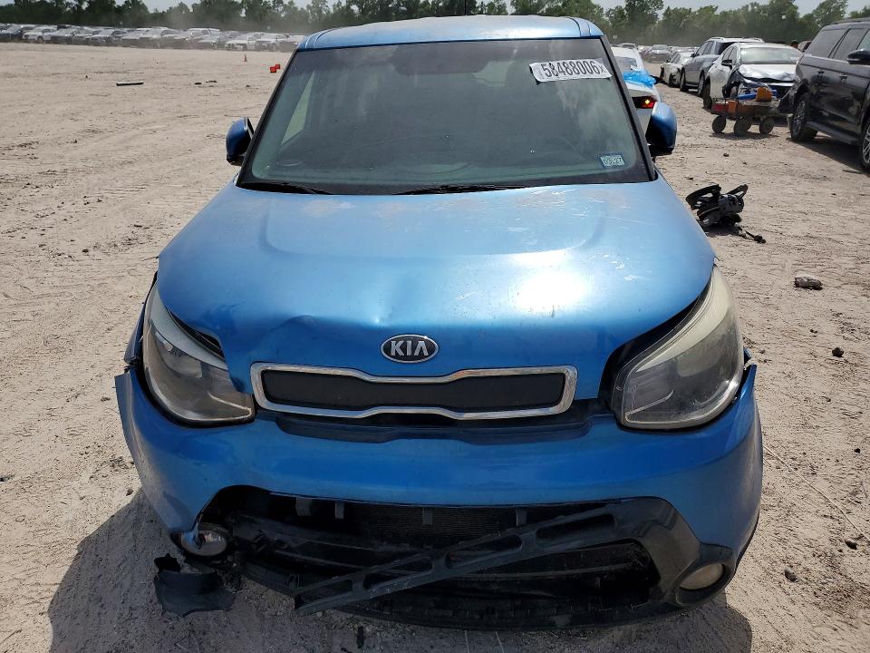 2016 Kia Soul VIN KNDJP3A58G7315190 COPART salvage auction — FRONT END, Tx - Salvage Vehicle Title, sold $725 on 2026-07-24 (photo 5)